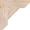Ekena Millwork Traditional Slat Smooth Bracket, Douglas Fir, 3 1/2"W x 14"D x 14"H BKT04X14X14TRA06SDF - alternate 3